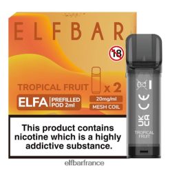 046VN4120 elfbar elfa dosette préremplie - 2 ml - 20 mg (paquet de 2) Fruit exotique