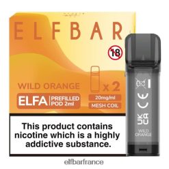 046VN4133 elfbar elfa dosette préremplie - 2 ml - 20 mg (paquet de 2) oranger sauvage
