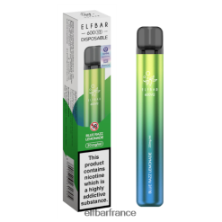 046VN413 Vape jetable elfbar 600v2 - 20 mg limonade bleue
