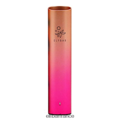 046VN4141 Kit de vape à dosettes elfbar mate 500 - batterie 500 mah aurore rose