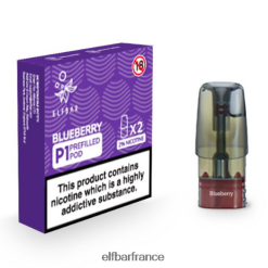 046VN4144 elfbar mate 500 p1 dosettes préremplies - 20 mg (paquet de 2) myrtille