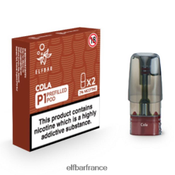 046VN4148 elfbar mate 500 p1 dosettes préremplies - 20 mg (paquet de 2) Cola