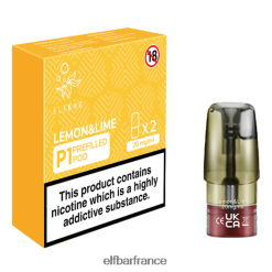 046VN4149 elfbar mate 500 p1 dosettes préremplies - 20 mg (paquet de 2) citron et citron vert classique