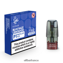 046VN4154 elfbar mate 500 p1 dosettes préremplies - 20 mg (paquet de 2) limonade bleue