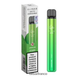 046VN415 Vape jetable elfbar 600v2 - 20 mg citron vert