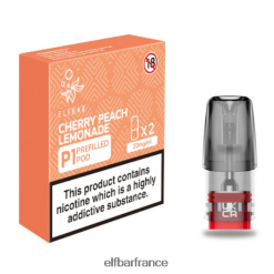 046VN4164 elfbar mate 500 p1 dosettes préremplies - 20 mg (paquet de 2) limonade pêche cerise classique