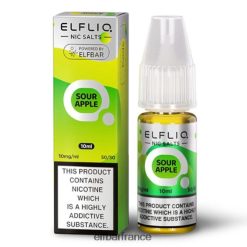 046VN4170 sels de nic elfbar elfliq - pomme aigre - 10ml-20 mg/ml classique
