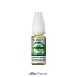 046VN4207 sels de nicotine à la menthe verte elfbar elfliq - 10 ml-10 mg/ml classique