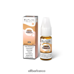 046VN4212 elfbar elfliq crème tabac sels de nic -10ml-20 mg/ml classique