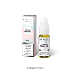 046VN4214 elfbar elfliq barbe à papa sels de nic glacés - 10 ml-20 mg/ml classique