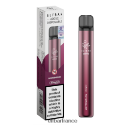 046VN44 Vape jetable elfbar 600v2 - 20 mg pastèque