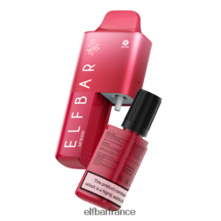 046VN463 kit prérempli elfbar af5000 - 20 mg glace à la fraise, à la framboise et à la cerise