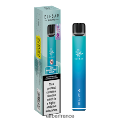 046VN466 kit pod elfbar elfa pro - rechargeable dosette préremplie aurora blue + kiwi fruit de la passion