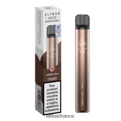 046VN48 Vape jetable elfbar 600v2 - 20 mg cola aux cerises
