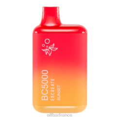 coucher de soleil bc5000 consommateur - unique ELFBAR NX8V6
