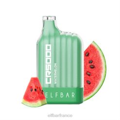 ELFBAR cr5000 vape jetable 5000 bouffées 2PRT27 pastèque