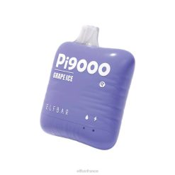 ELFBAR pi9000 vape jetable 9000 bouffées 2PRT108 raisin