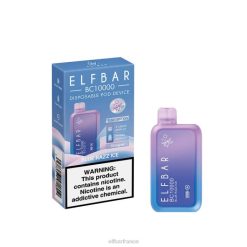 ELFBAR vape jetable nouveau bc10000 10000bouffées 2PRT36 glace bleue
