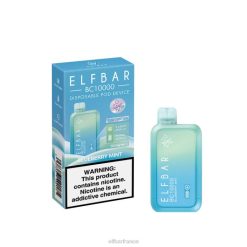 ELFBAR vape jetable nouveau bc10000 10000bouffées 2PRT37 menthe myrtille