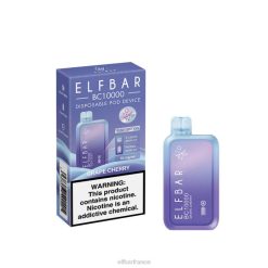 ELFBAR vape jetable nouveau bc10000 10000bouffées 2PRT40 cerise de raisin