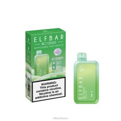 ELFBAR vape jetable nouveau bc10000 10000bouffées 2PRT41 citron vert
