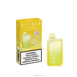 ELFBAR vape jetable nouveau bc10000 10000bouffées 2PRT45 fraise banane