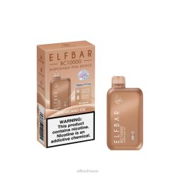 ELFBAR vape jetable nouveau bc10000 10000bouffées 2PRT47 glace américaine