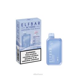ELFBAR vape jetable nouveau bc10000 10000bouffées 2PRT50 glace aux myrtilles
