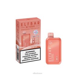 ELFBAR vape jetable nouveau bc10000 10000bouffées 2PRT56 glace à la pastèque