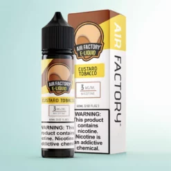 Air Factory Custard Tobacco e-liquide tabac crème anglaise