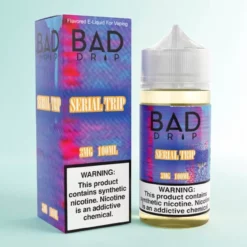 Bad Drip Serial Trip eJuice E-liquide céréales, donut glacé