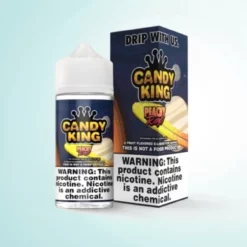 Candy King Peachy Rings eJuice – Vape 100ml Pêche Acidulée