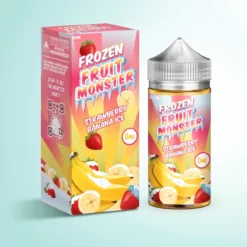 Frozen Fruit Monster Strawberry Banana Ice – E-liquide VG