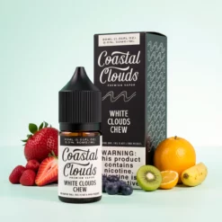 Coastal Clouds Salt White Clouds Chew Bonbon fruité 30ml Sel