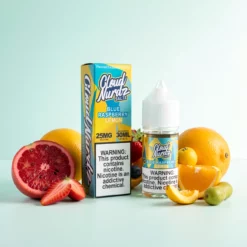 Cloud Nurdz Salts Framboise Bleue Citron 30ml Sels Nicotine