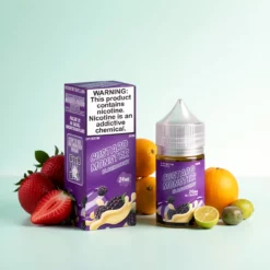 Custard Monster Salt Blackberry eJuice - Crème & Mûre (30ml)