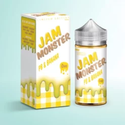 Jam Monster PB & Jam Banane - E-liquide Crémeux 100ml