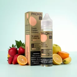 Pacha Syn Pêche Papaye Noix de Coco e-liquide Naturel