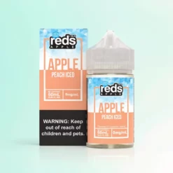 Reds Apple Peach Iced - E-liquide 100ml 3mg