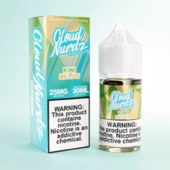 Cloud Nurdz Iced Salts Kiwi Melon Glacé