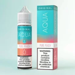 Aqua Pure Peach eJuice - Nicotine Synthétique Saveur Pêche