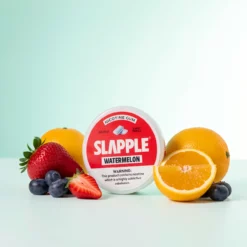 Slapple Pastèque Nicotine Gum 40p Gomme à mâcher 2mg/4mg