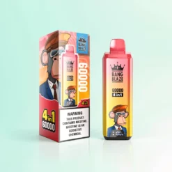 Bang Blaze 60K Puffs 4 in 1 Vape Jetable 40ml Écran LED