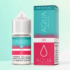 Aqua Original Salt Pure eJuice fruité Fraise Pomme 30ml