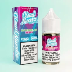 Cloud Nurdz Iced Salts Pastèque Baie Vape