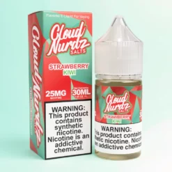 Cloud Nurdz Salts Fraise Mûre et Kiwi Acidulé eJuice Fruité