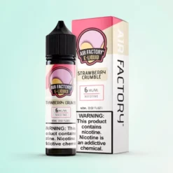 E-liquide Air Factory Strawberry Crumble eJuice 60ml Fraise