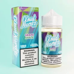 Cloud Nurdz Iced Grape Apple e-liquide 100 ml