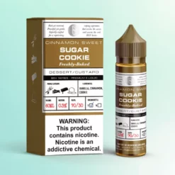 E-Liquide Glas BSX Sugar Cookie Gourmand Cannelle 60ml