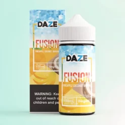 7 Daze Fusion – Ananas Coco Banane Glacé Sub-Ohm e-liquide